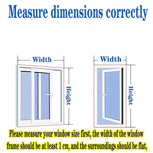 Diy Window Screen,140X170Cm(55.1X67In) Prevents Other Organisms Fromentering By Maintaining Air Circulation For Balcony Doors Basement Terraces, White-A #TOP4