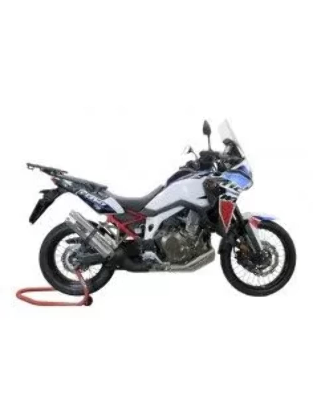 Escape GPR compatible con Honda Crf 1100 L Africa Twin 2021-2023, Dual Inox, escape homologado, silenciador con db asesino extraíble y conexión específica