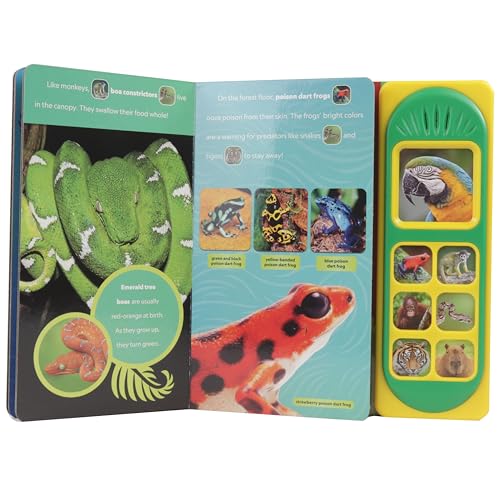 National Geographic Kids - Amazing Animals! 7-Button Animal Sound Book - Nat Geo - PI Kids - Image 3