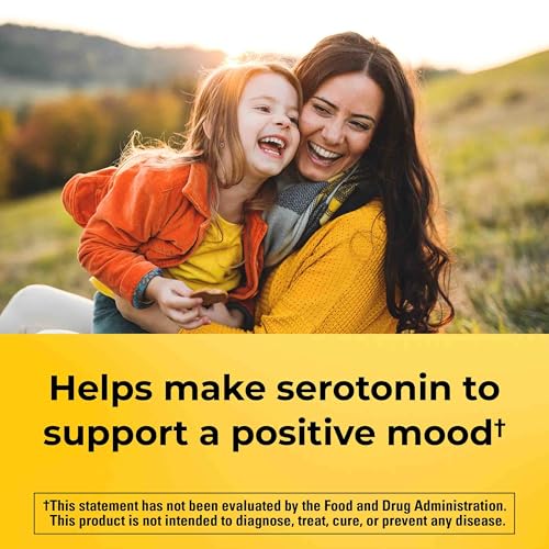 Nature Made Chewable 5HTP 100mg, 5-HTP Mood Support Supplement, 30 5 HTP Chewable Tablets, 30 Day Supply - image 2