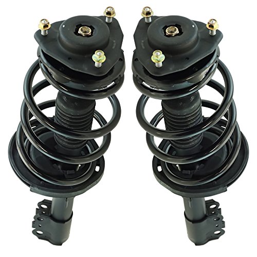 Image of TRQ Front Left and Right Strut and Spring Assembly Set Loaded Pre-Assembled | For 11-14 Toyota Sienna with 8 Passenger Seating