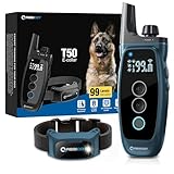 ABBIDOT Dog Shock Collar - 3500FT Dog Training Collar with Remote，IPX7 Waterproof & 4 Training Modes, Safety Lock & Night Vision Light，Rechargeable E-Collar for All Breeds