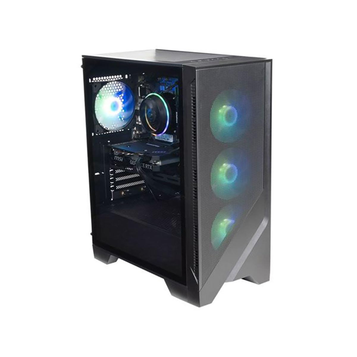 msi Codex Z2 Gaming Desktop, R7 8700F, 32GB, 2TB SSD, RTX 5070, W11H, color negro