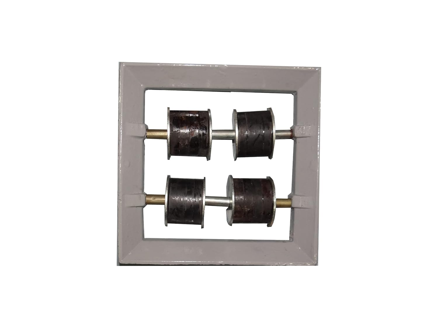 Hopper Magnet with 4 High-Power Magnetic Blocks - Efficient Metal Separation for Food, Pharmaceutical, and Recycling Industries (8 inch Square aluminium 4 block of high-power)-picture-22