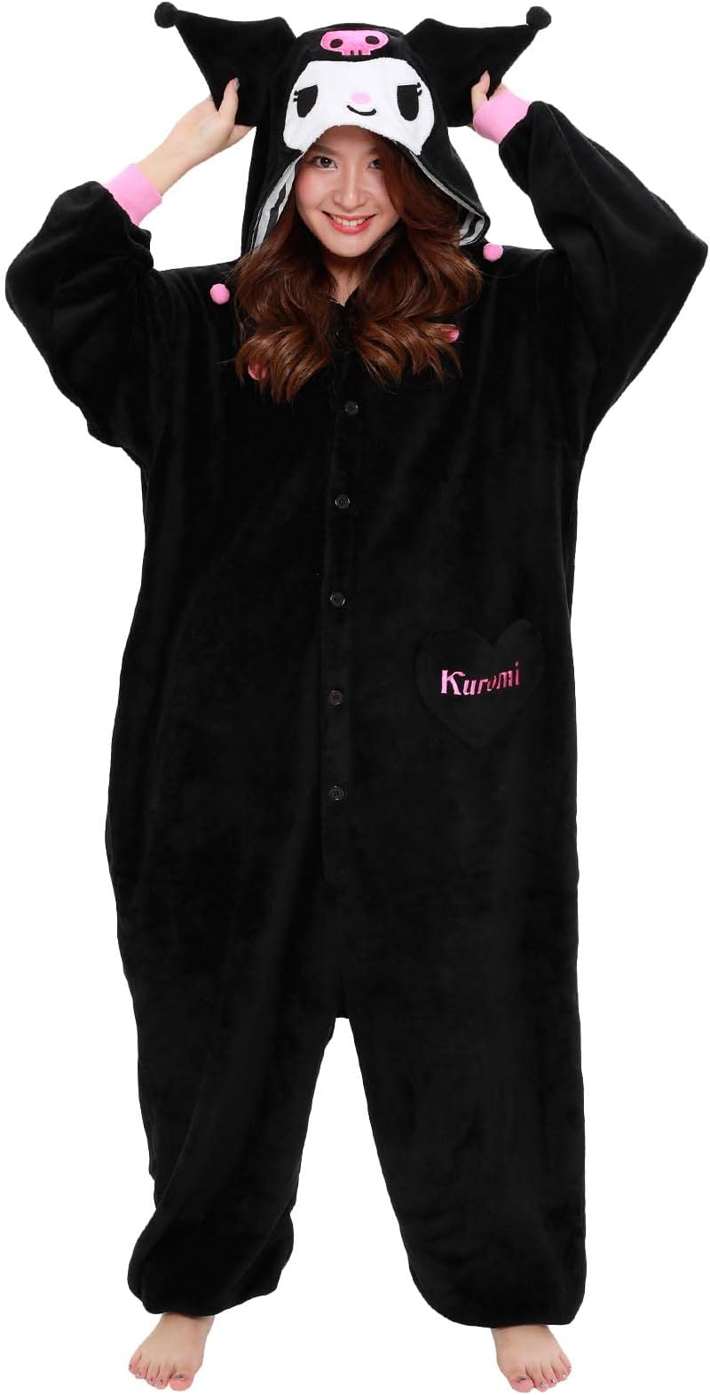Kuromi Kigurumi - Onesie Jumpsuit Halloween Costume