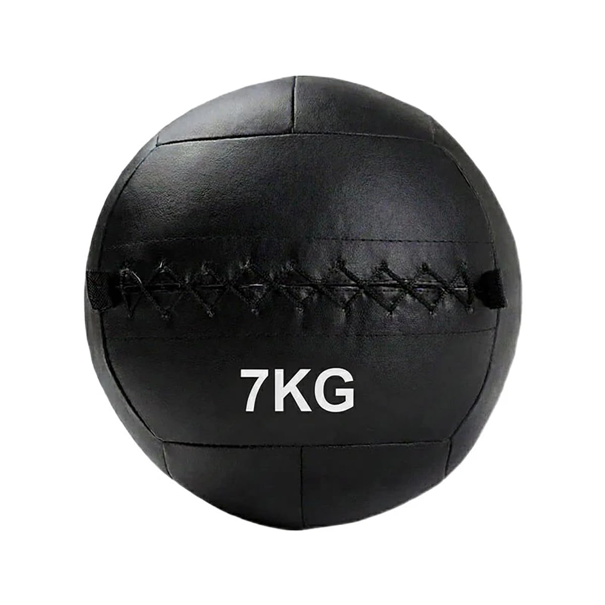 RAVIAN Wall Ball Soft Exercise Balls, Non-Bounce Vinyl Weighted Fitness Balls for CrossFit, HIIT, Strength & Core Training, 2kg–10kg Home Gym (7 Kg)