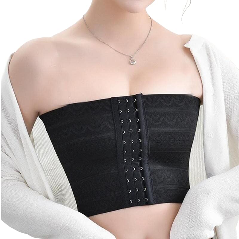 Ghelonadiwomen No Bounce Breast Support Band Adjustable Sports Bra