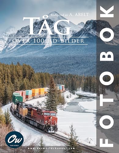 Livre de photos de train suédois Tåg Fotobok idée cadeau idéale pour passionné d'histoire ferroviaire