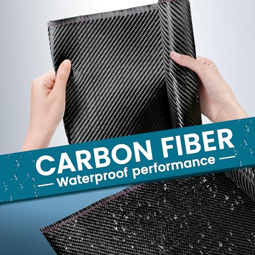 Codivi CD-004-01 2 Ft X 7.9 Inch Twill Carbon Fiber Fabric Carbon Fiber Cloth Roll thumb #2