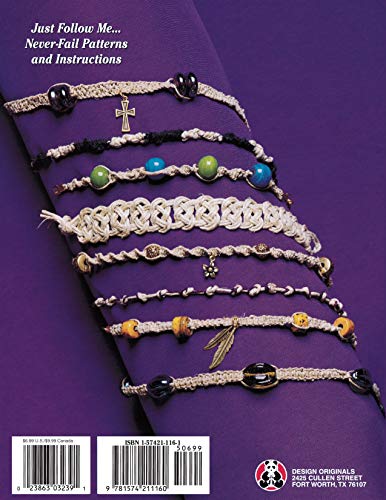 Hemp Happy: 31 Fun Jewelry Items to Make and Wear Today! (Design Originals) Step-by-Step Knots and Beginner-Friendly Macrame Projects for Friendship Bracelets, Anklets, Necklaces, Chokers, and More 51V3ccZqAtL. SL500 - Hemp Happy: 31 Fun Jewelry Items to Make and Wear Today! (Design Originals) Step-by-Step Knots and Beginner-Friendly Macrame Projects for Friendship Bracelets, Anklets, Necklaces, Chokers, and More