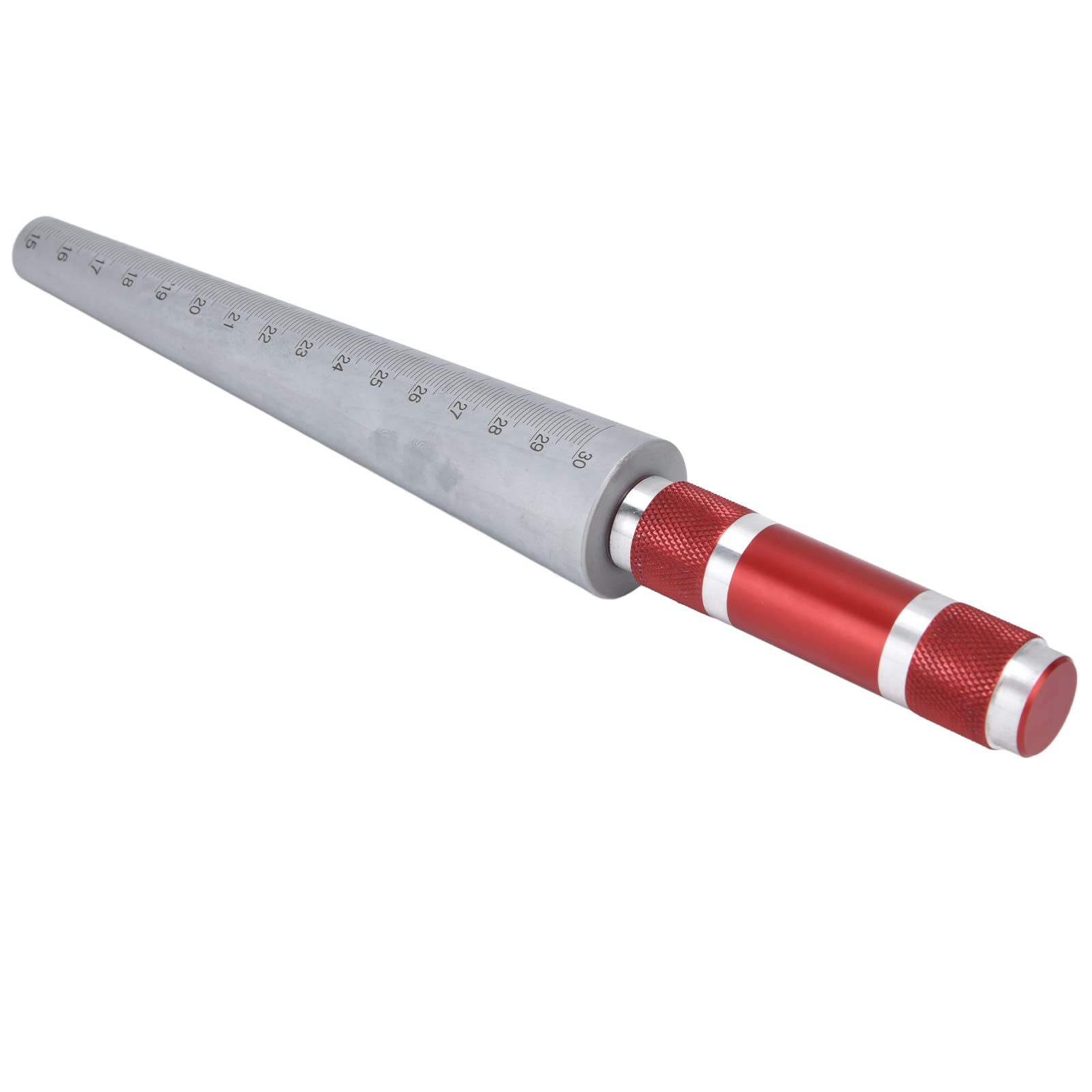 Outil de mesure de diamètre intérieur en acier inoxydable 15-30mm Règle conique de palpeur de jauge d'ouverture
