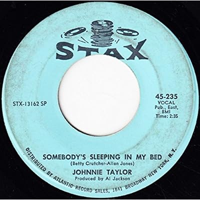 somebody's sleeping in my bed 45 rpm single