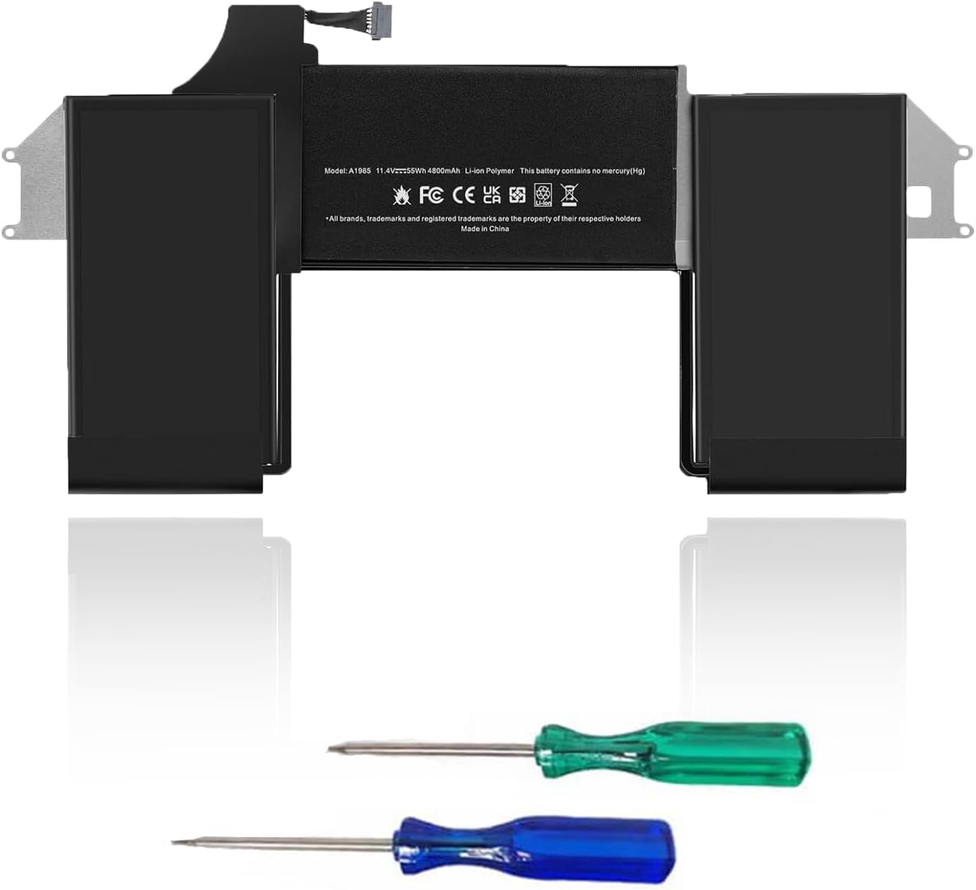 A1618 Laptop Battery A1398 A1494 Compatible with MacBook Pro 15 inch Mid 2015 Mid 2014 Late 2013 Version EMC 2910 2909 2881 2876 2745 2674 Capacity 11.36V 99.5Wh 8755mAh