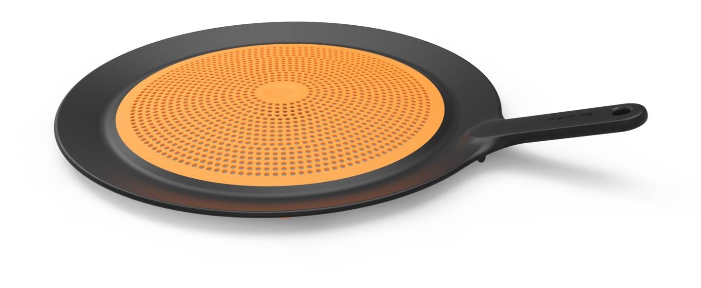 Fiskars Frying Guard, Ø 30 cm, Plastic/Silicone, Functional Form