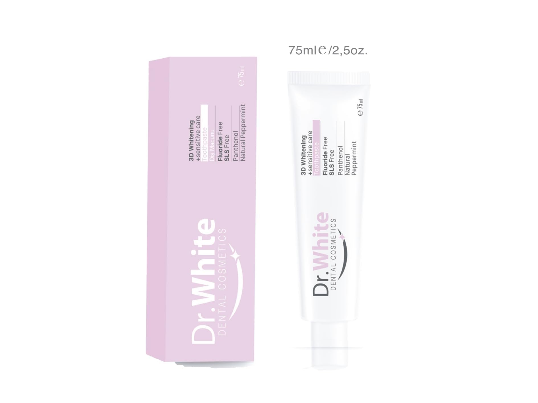 Dr.White 3D Whitening +Sensitive Care Diş Macunu 75ml