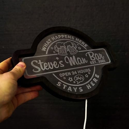 Miniatura 2 de Letrero de neón personalizado para gamer, arte de pared acrílico personalizado para sala de juegos, letrero iluminado para sala de juegos, letrero