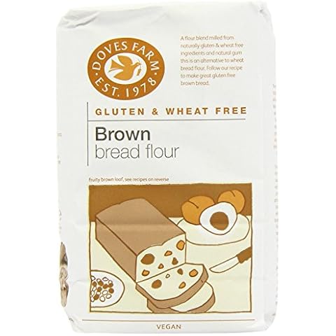 Doves Farm | Gluten Free Brown Bread Flour | 1 x 1kg Cover