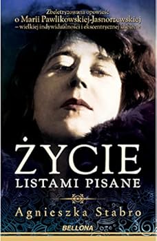 Hardcover Zycie listami pisane [Polish] Book