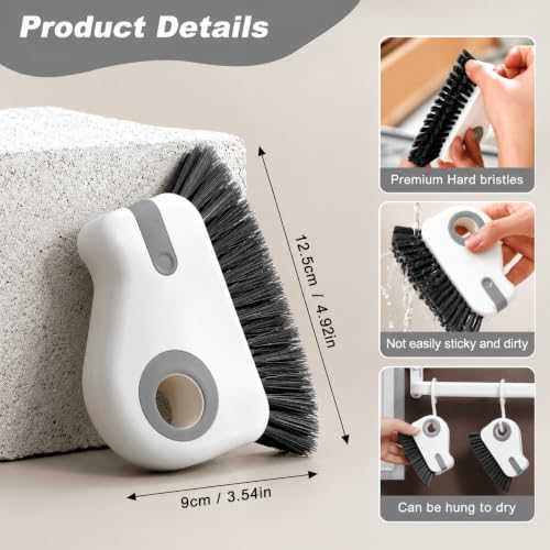 Image of Zapsol 2-in-1 Window Track Cleaning Brush, Pack of 3