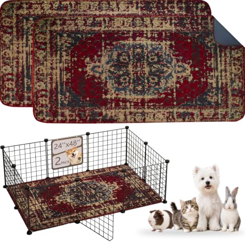 Image of Tapete Higienico Lavavel e Reutilizavel para Caes, 24x48 Polegadas, 2 Unidades