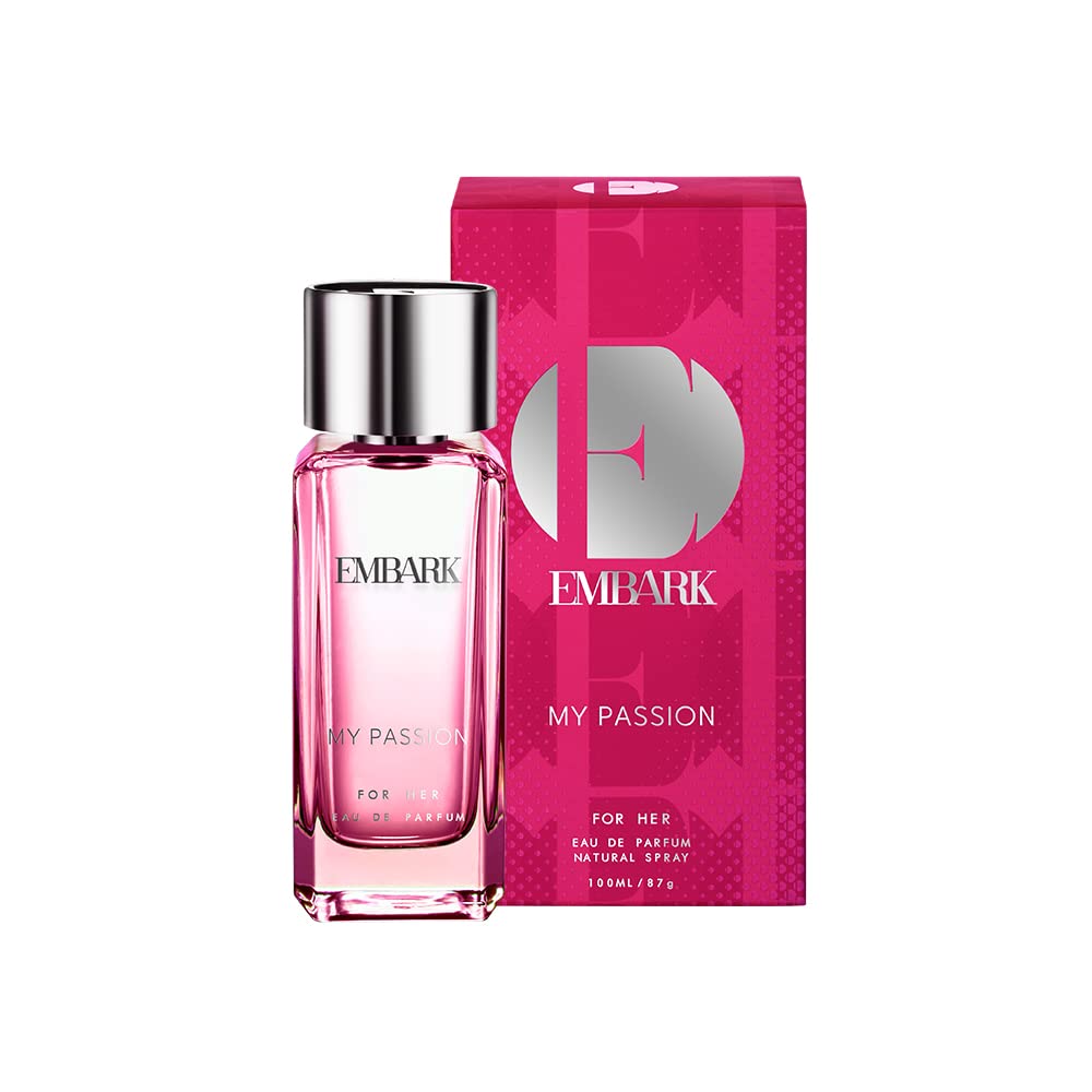 EMBARK My Passion For Her, Perfume Liquids For Women- 100Ml | Long Lasting Floral, Woody, Musky Premium Fragrance - Review, Price and Buying Guide