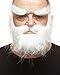 Mustaches Self Adhesive, Novelty, Realistic, Traper Fake Beard Fake Mustache and Fake Eyebrows, White Color