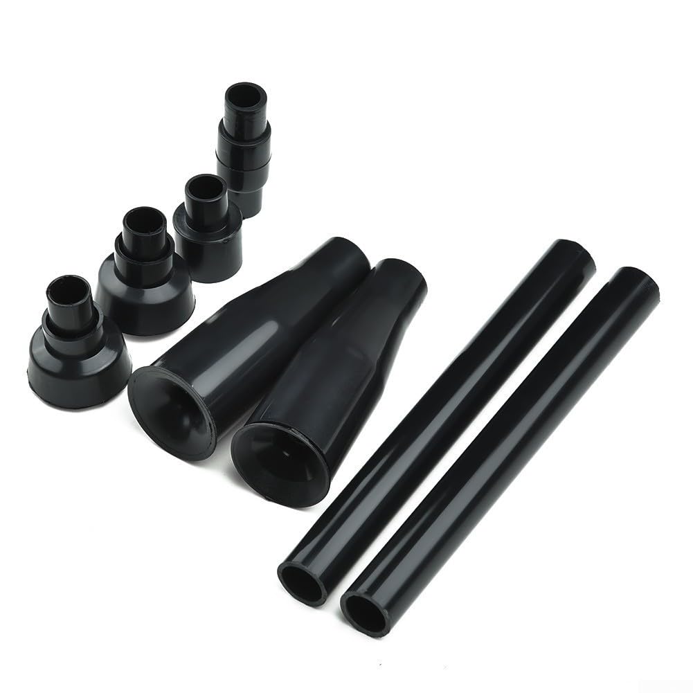 Set di 8 ugelli per fontana, in plastica, per fontana, pompa a cascata, 4 diversi tipi di ugelli