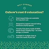 Oxbow Timothy Hay Bungalow, Rabbit & Guinea Pig Hideout, Edible & Hand-Woven Bunny House, No Wires or String, Small Pet Accessories, for Rabbits, Guinea Pigs, Chinchillas & Rats, Large