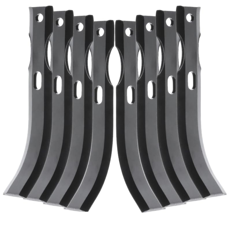 Matijardin - 4 paires outils de fraises type bineur universels réversibles L.190 mm