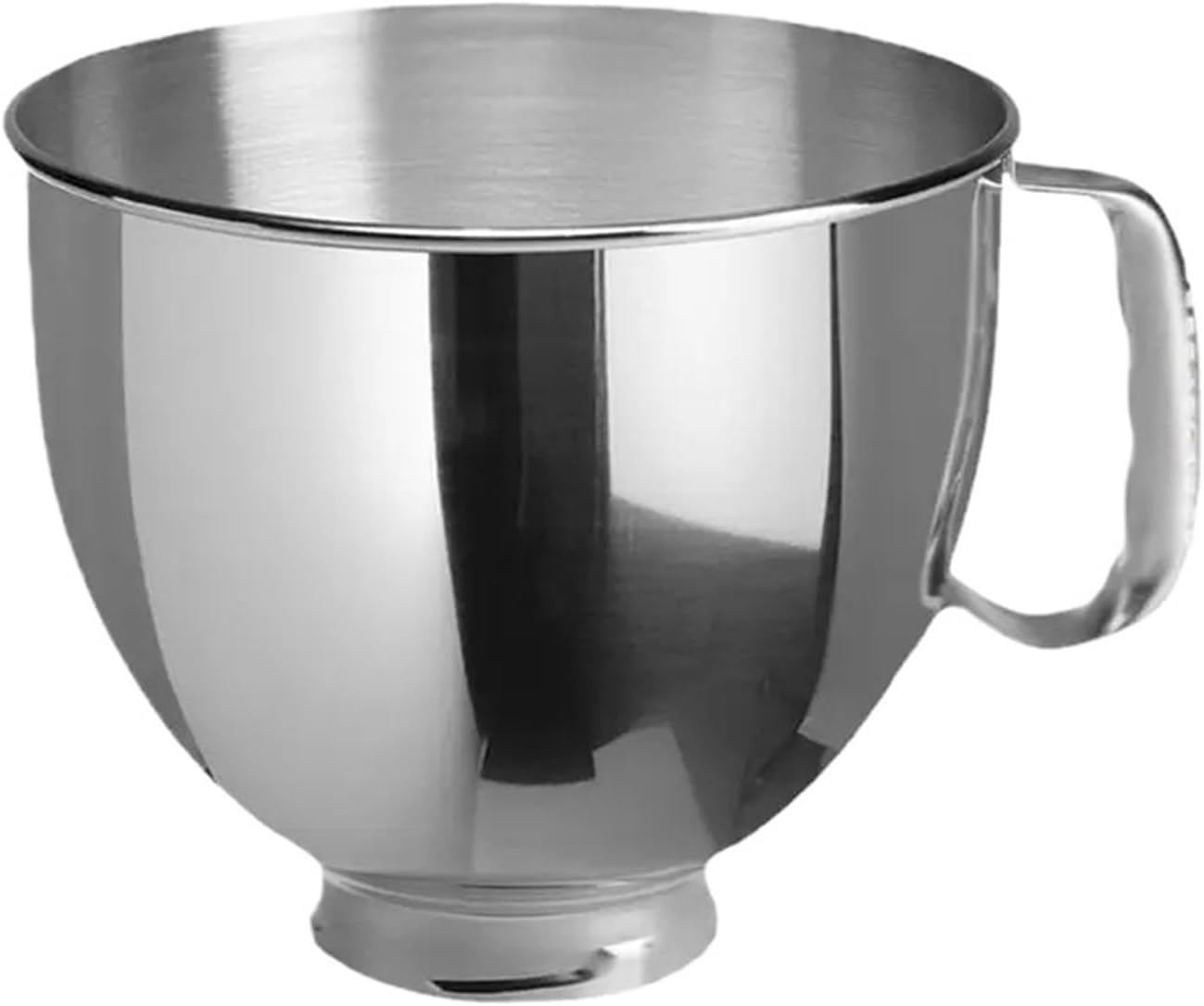 mixer bowl, Compatible For Kitchenaid，Classic&Artisan Series 4.5QT/5QT Mixer 304 Bowl Stainless Steel Dishwasher Safe,for baking & cooking
