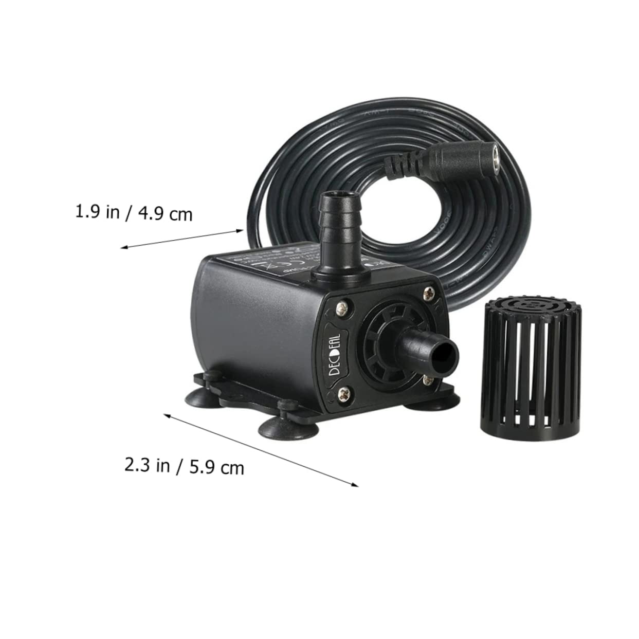 minkissy 3piezas Mini Bomba De Agua Dc Sumergible Para y Bomba Silenciosa De Circulación Para Enfriamiento De Peceras y Hidropónicas