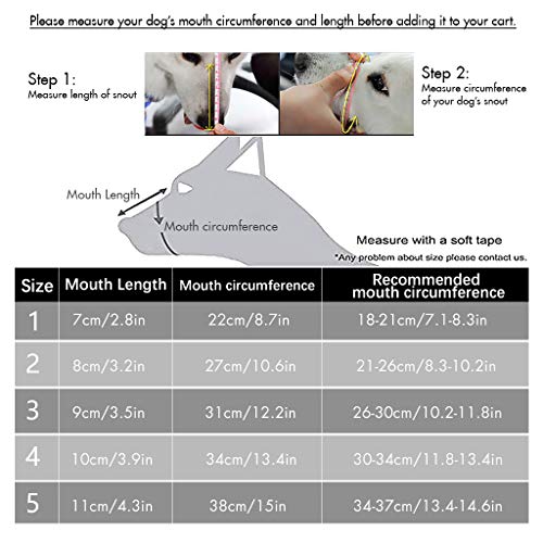 Gudong Museruola per Cani, museruole morbide in
