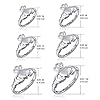 S925 Sterling Silver Love Loyalty Friendship Irish Ladies' Claddagh Ring Size 7
