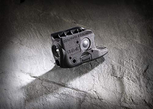 Image of Streamlight 69270 TLR-6 100-Lumen Tactical Weapon Light with Integrated Red Aiming Laser Designed Exclusively and Solely for Glock 42 /43 /43X /48 (No Rail or MOS), Black