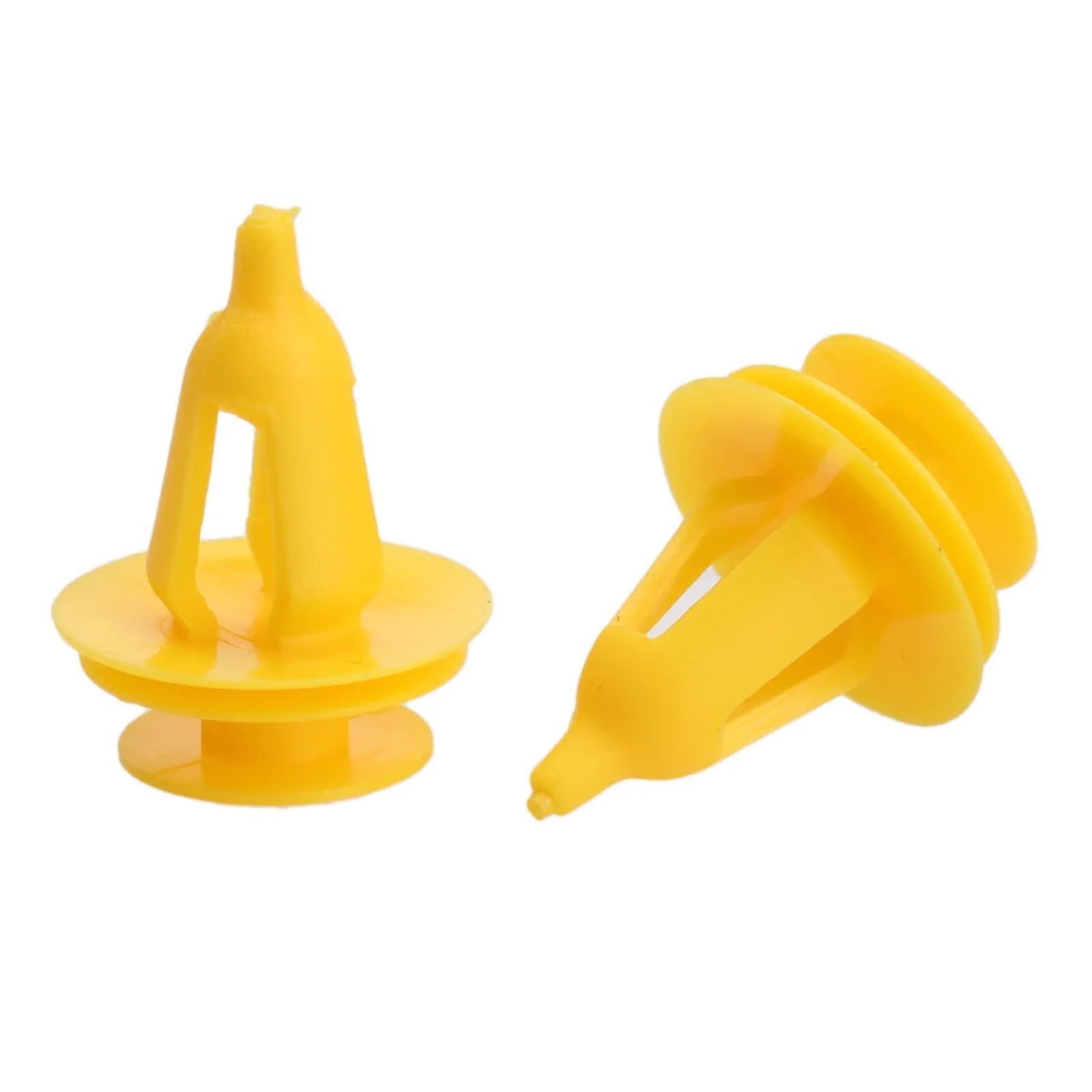 YTQMoreBNZ 50Pcs Auto Door Trim Panels Fastener Clips Car Plastic Fixed Clip Yellow Nylon Fastener Rivets 9mm Hole For Jeep Grand Cherokee