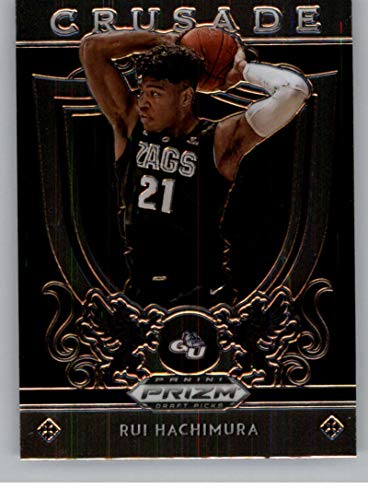 2019-20 Panini Prizm Draft Crusade #5 Rui Hachimura RC Rookie Gonzaga Bulldogs Basketball Trading Card