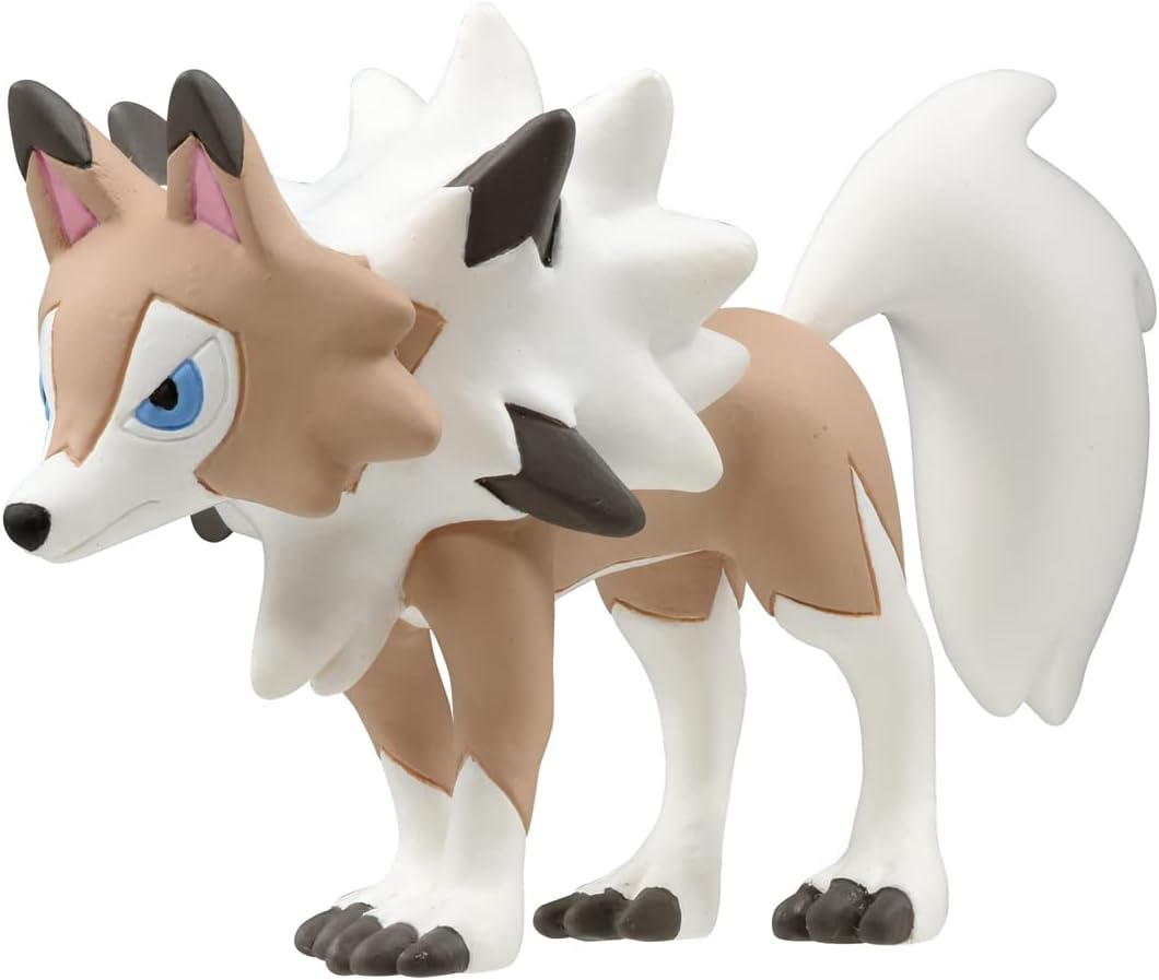 Figure Pokemon Moncolle MS-23 Lugargan Lugarugan (Mahiru Sugata) TAKARA TOMY Bentuk Siang yang Menawan!