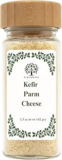 Kefir Parm Cheese - Lactose Free Parmesan Cheese Substitute - 1.5 oz Shaker (42 gr)