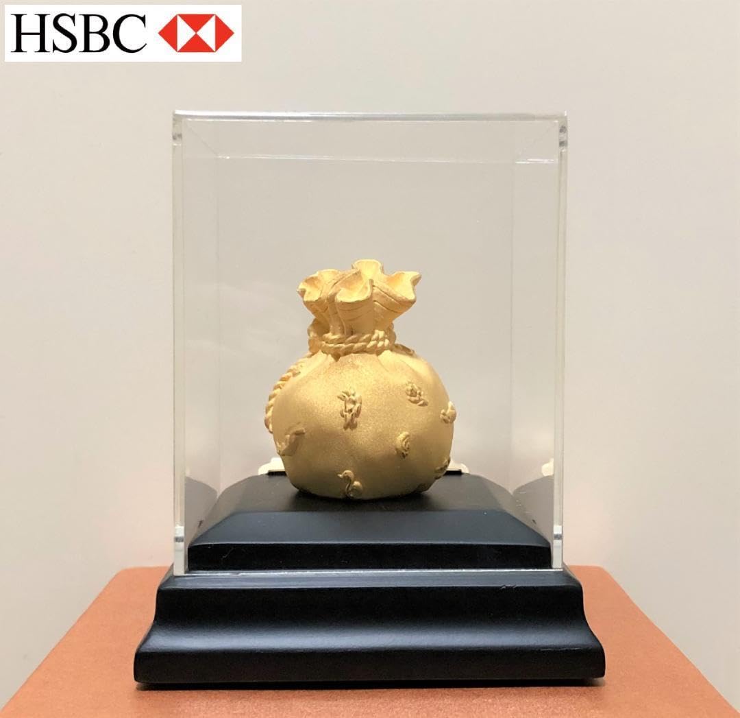 HSBC 香港上海銀行 記念品 福 巾着袋 置物 金運 開運 Amazon.co.jp: HSBC 香港上海銀行 記念品 福 巾着袋 置物 金運 開運