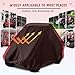 Large Go Kart Cover,2 Seater Go Kart Covers Waterproof 420D Oxford Go Cart Car Cover,75