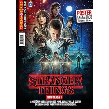 Capa do livro Superpôster Cinema e Séries - Stranger Things - Temporada 1