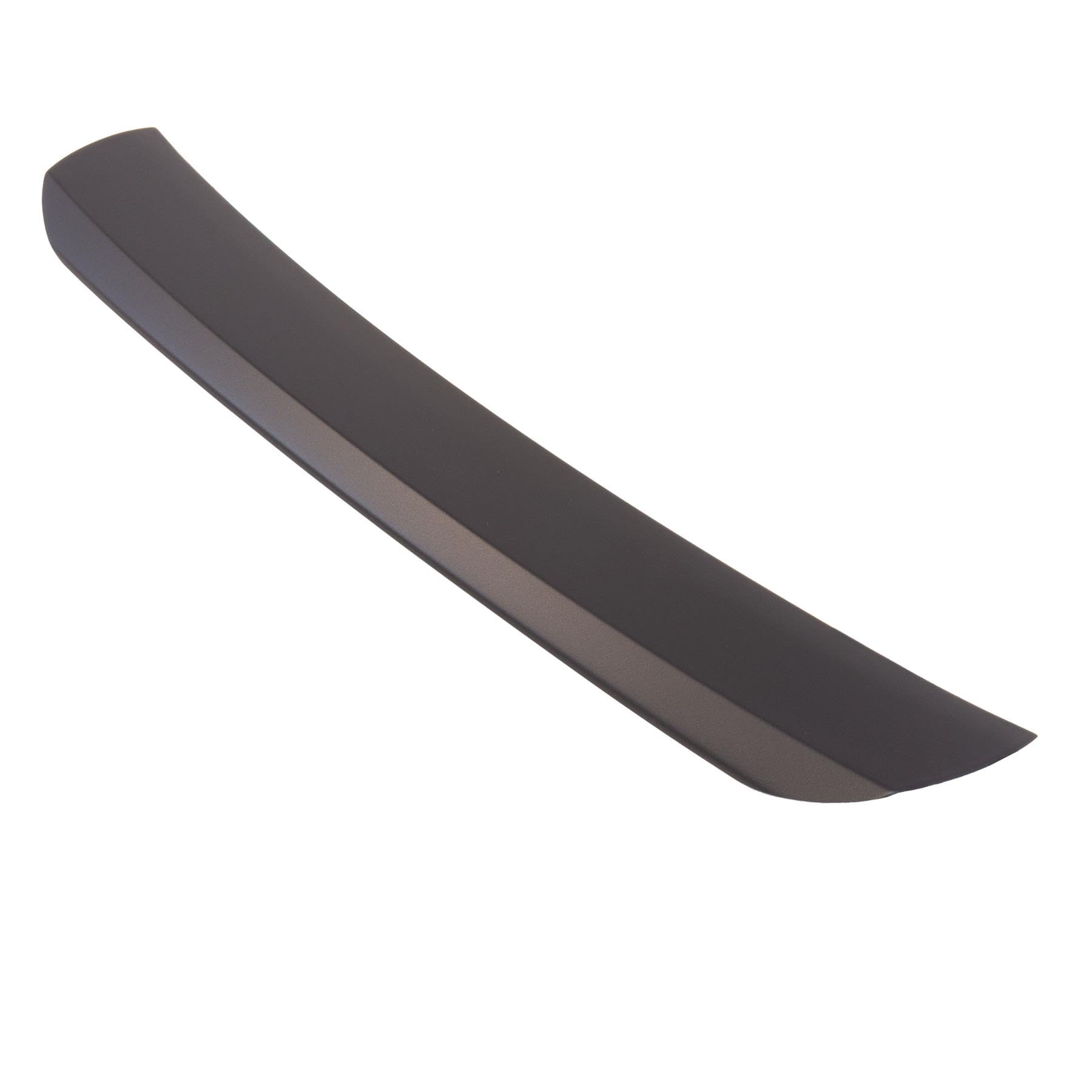 Travall Car Trunk Bumper Protector Compatible with Vauxhall Corsa 5 Door Hatchback (2019-) - Vehicle-Specific Black Smooth Plastic Bumper Protection Against Scuffs and Scratches