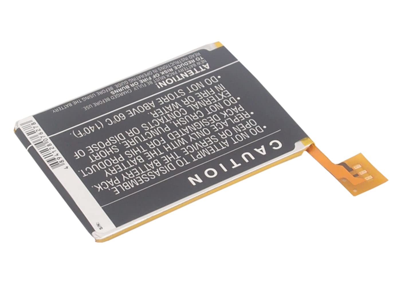 VINTRONS 1000mAh Battery for iPod Touch 5th,