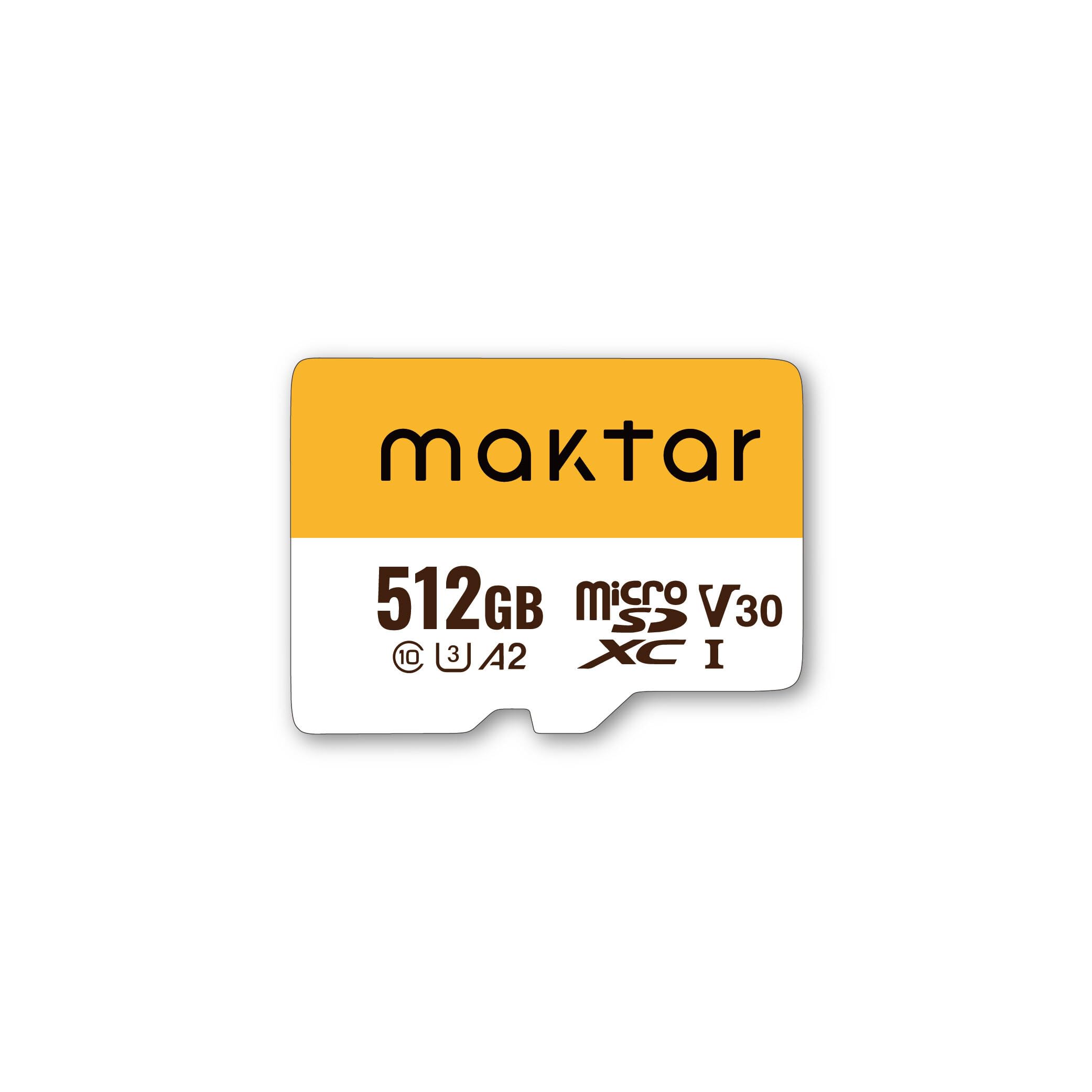 Amazon | Maktar公式 microSD カード 512GB 【Qubii全シリーズ対応 