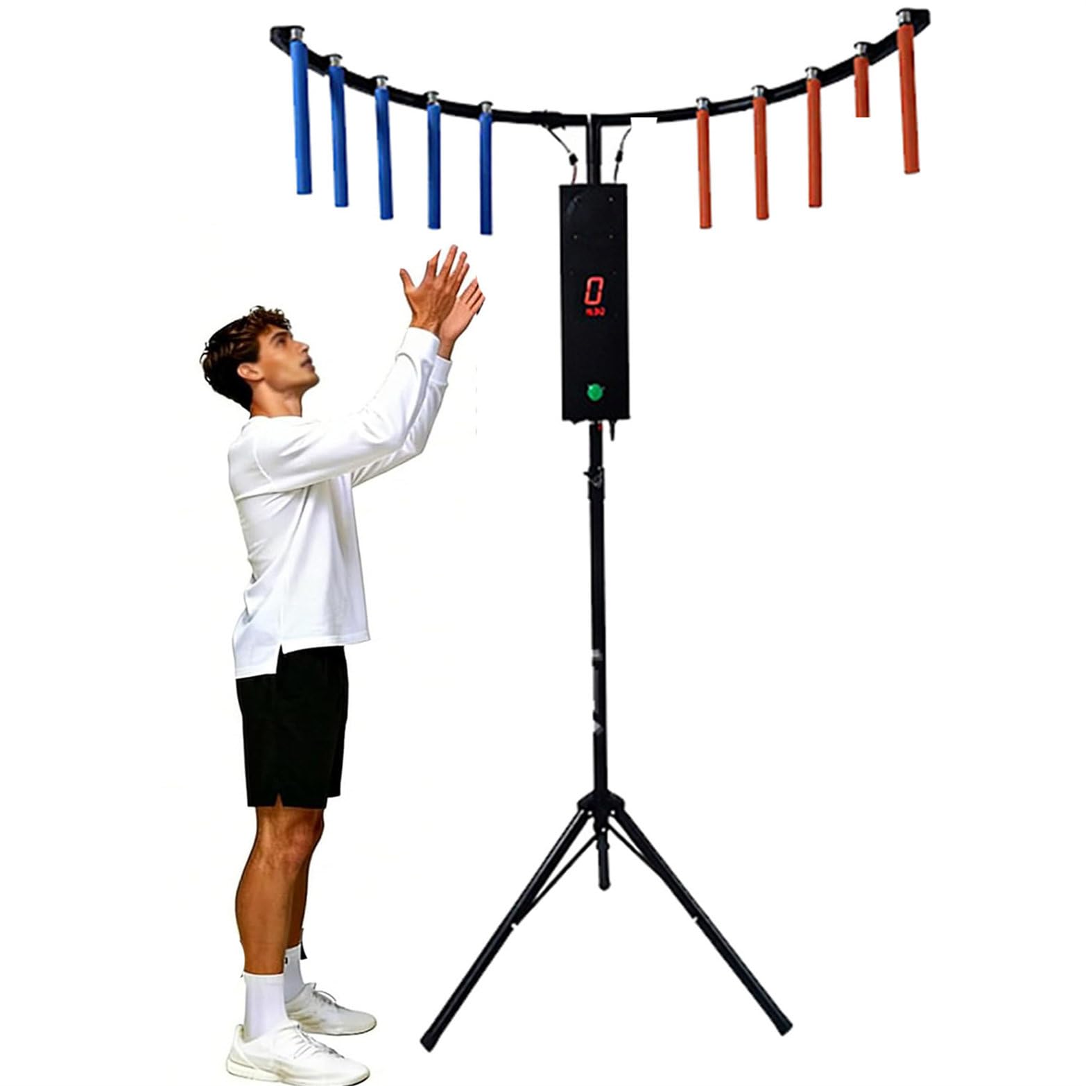 GYQSSD Catch Stick Arcade Game Machine, Hand Eye Coordination Training Drop Stick Challenge, 5 Adjustable Speed Modes, for Party, Business and Game Room