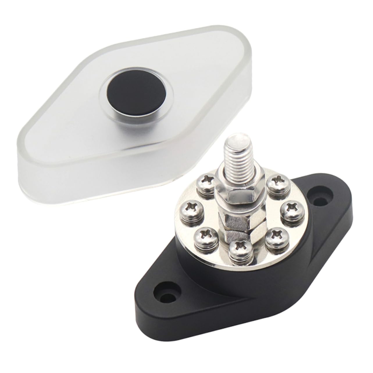 ULTECHNOVO 2 Stücke Terminal Block Elektrische Verteilung Block Bus Bar 180a Terminal Streifen Für Auto Marine Verwenden