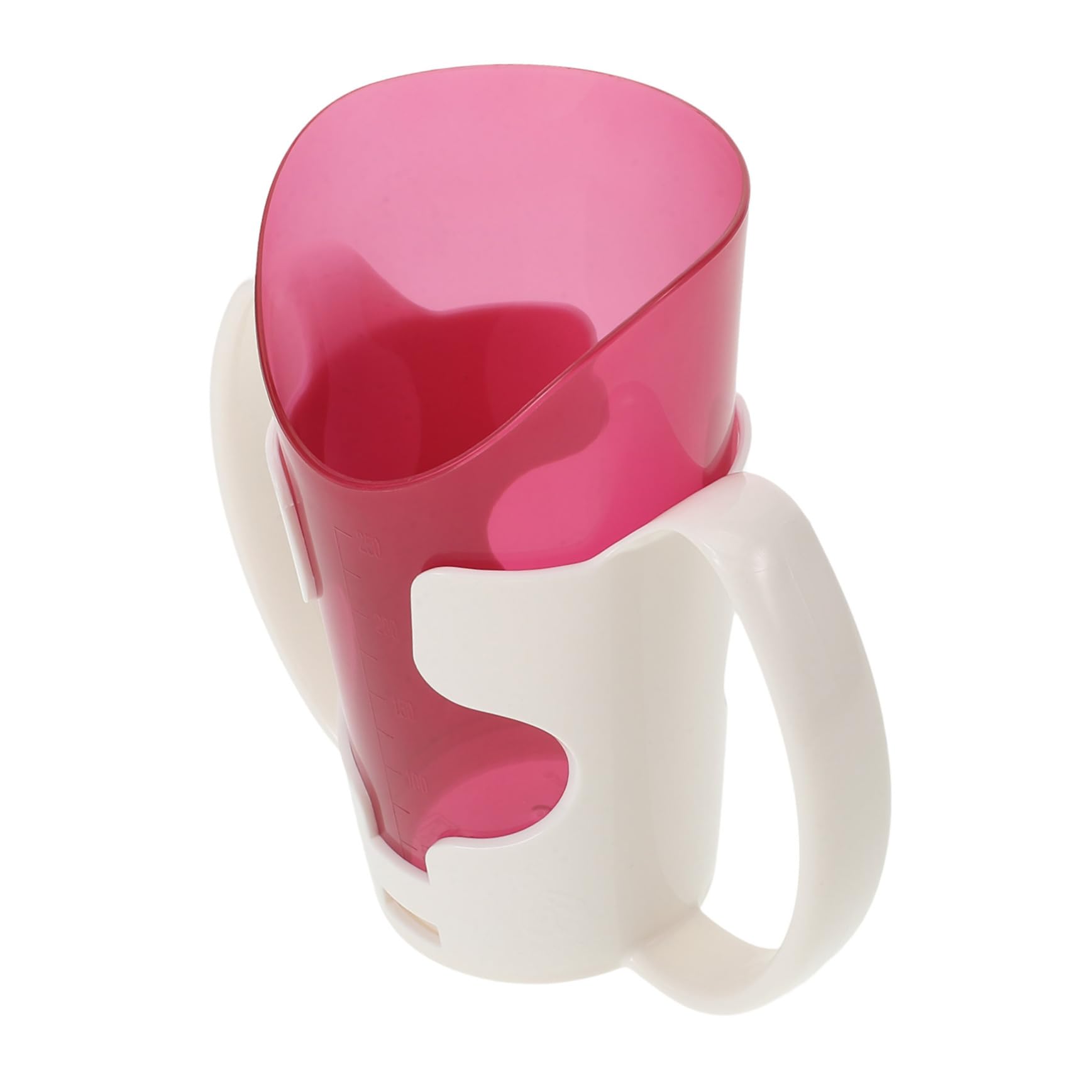 Cabilock 3 Piezas Taza De Cuidado De Ancianos Vasos Fríos con Tapa y Pajita Taza De Maternidad Tazas De Entrenamiento para Adultos Taza De Bebida De Maternidad Tazas De Papilla El Plastico