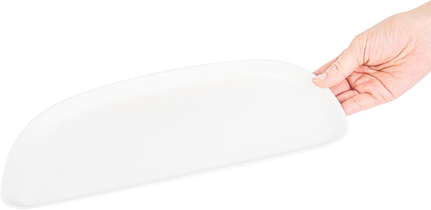 Restaurantware-Pulp Safe 11.8 x 11.8 Inch Bagasse Plates 100 No PFAS Added Dinner Plates - Home Compostable, Heavy-Duty, White Sugarcane Bagasse Disposable Plates, BPI-Certified, Disposable