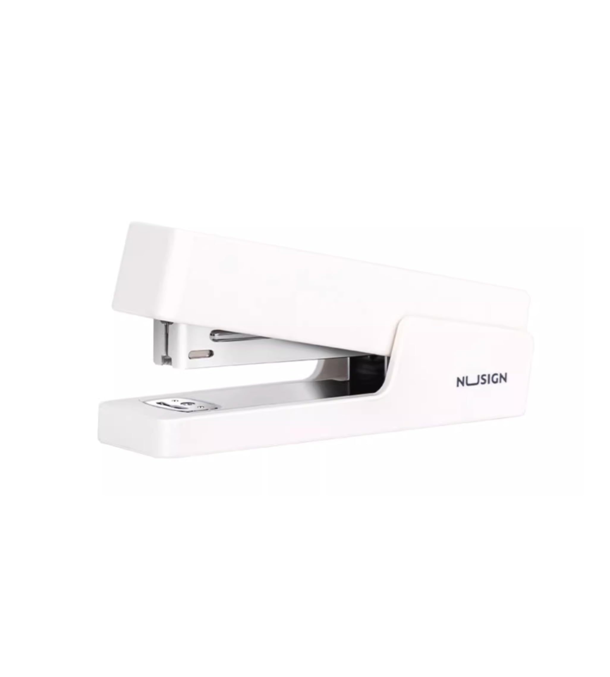 loham Nusign Desktop Stapler, Office Stapler, 25 Sheet Capacity, Multi-Functional Manual Stapler for Students, ABS Body, Steel Construction, a Storage Compartment for Staples, Silicon Anti-Slip Base