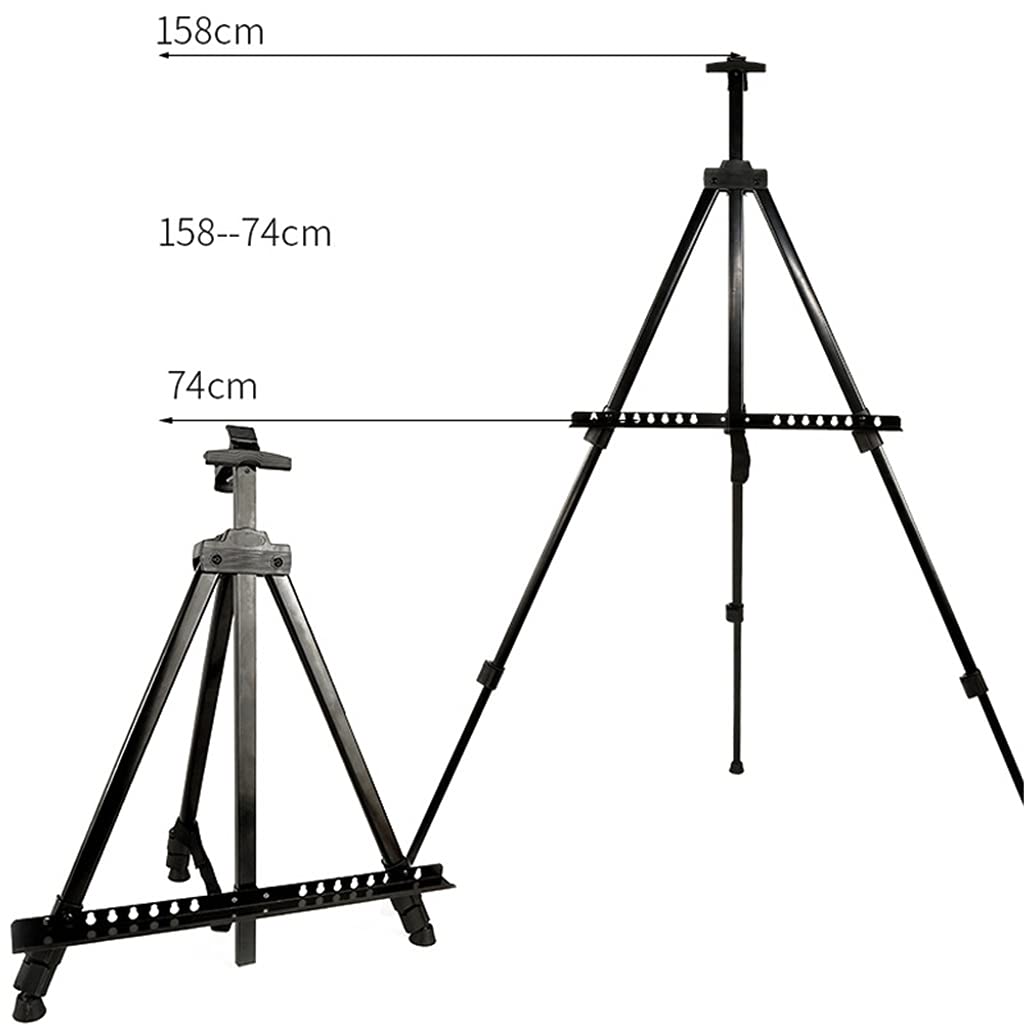Disegno Di Abbozzo Del Cavalletto Triangolo 'alluminio Metallo Portatile Rivarse